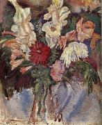 Jules Pascin Flower and vase oil